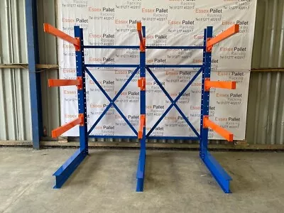 EXCEL CANTILEVER RACKING HEAVY DUTY SINGLE SIDED DOUBLE BAY (Brentwood Branch) • £864