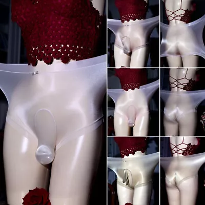 Mens Pouch Panties Knickers Underwear Penis Sheath Sexy Sheer Erotic Lingerie UK • £5.59