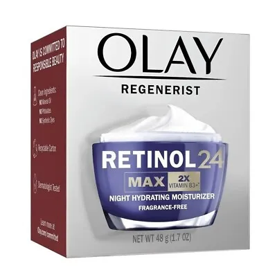 $29.99 • Buy Olay Regenerist Retinol24 Max Night 48g; Hydrating Moisturiser