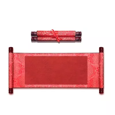 Batik Brush Ink Calligraphy Roll Rice Xuan Paper Half Ripe Book Marriages Diy 婚书 • $32.19