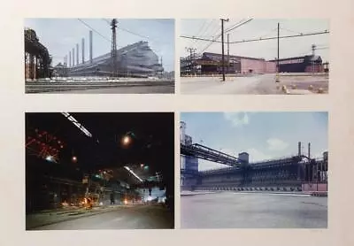 Color Industrial Photographs Steel Mill 1959 Mettee • $299.99