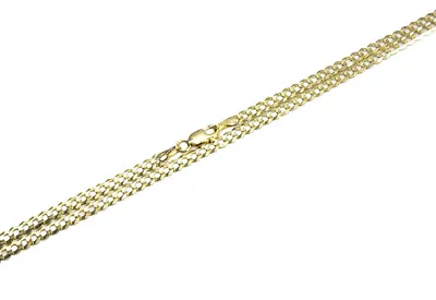 14k Solid Yellow Gold Cuban Link Chain Necklace 1.5-12mm Men's Women Sz 16 -30  • $527.89