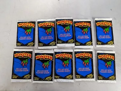 20 SEALED NEW 1991 Monster In My Pocket Trading Card Packs NOS HTF W/ Stickers • $34.98