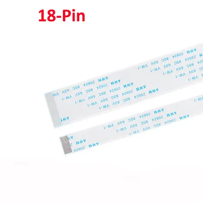 18-Pin Forward Reverse Pitch 0.5mm /1.0mm FFC/FPC Flexible Flat Ribbon Cable • $1.32