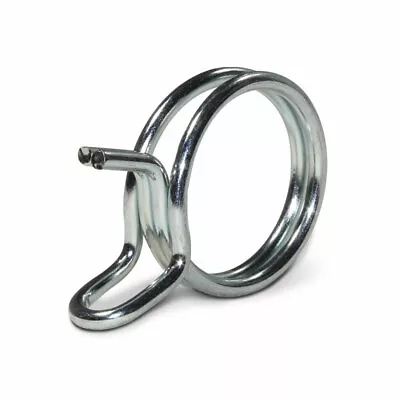 Double Wire Fuel Hose Spring Clips Silicone Pipe Clamps Air Band Vacuum Tube • £4.80