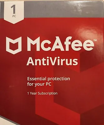 McAfee AntiVirus Protection | Security Software | Download | PC • $14.99