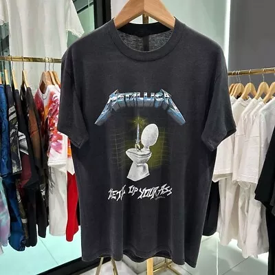 Vintage Metallica 1987 Metal Up Your Ass T-Shirt Metallica Shirt Metallica Fan • $17.99