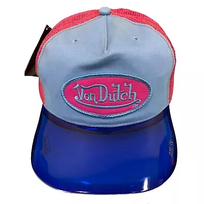 VON DUTCH By CHRISTIAN AUDIGIER MAGIC VISOR TRUCKER CAP VINTAGE NWT  • $34.50