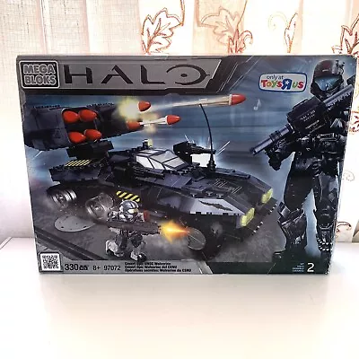 Mega Blocks Halo Covert Ops: UNSC Wolverine 330 Pcs 97072 RARE Open Box - No Fig • $145