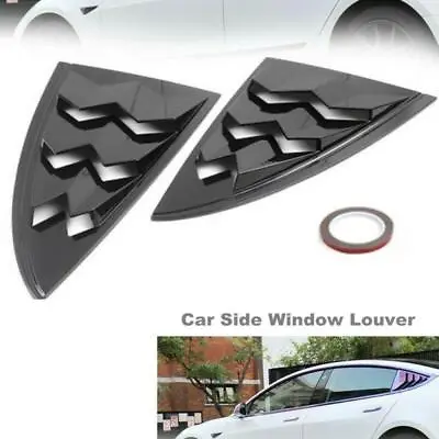 2Pcs Car Side Window Louver Scoop Vent Hood Air Vent Trim Cover For SUV Truck • $49.90