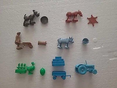 NABISCO Cereal Toys WALKING FARMYARD (1964) Full Set Of 6 COMPLETE W/ ALL PARTS  • £74.99