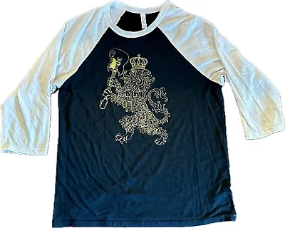 Marcus King Band MKB 3/4 Sleeve Shirt Jam Concert Music Guitar Lion Tour Dates • $29