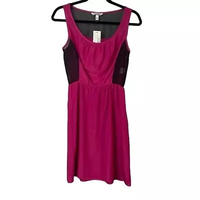 Speechless Hot Pink & Black Mesh Mini Hollow Cut Out Sides Dress Size S • $20