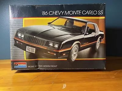 Monogram # 2731 '86 Monte Carlo SS Model Kit 1:24 Open Box • $15