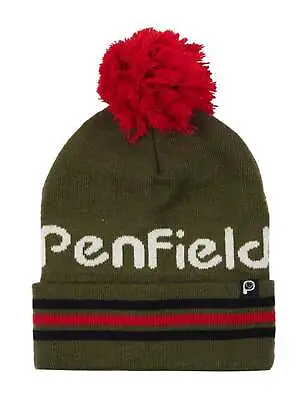 £21.95 • Buy Penfield Unisex Intarsia Pom Hat - Forest Night