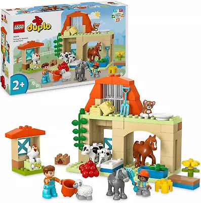 LEGO® DUPLO Town Caring For Animals At The Farm 10416 Role-Play Toy For Toddlers • $109.99