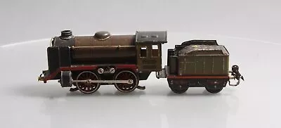 Marklin Vintage O Prewar Tinplate 0-4-0 Clockwork Locomotive & Tender R66/12900 • $0.99