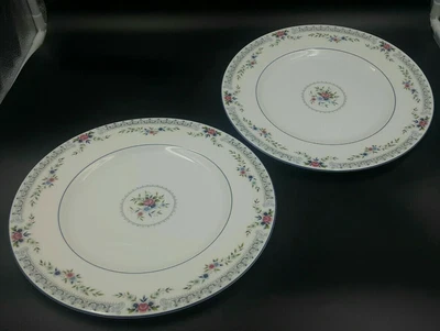 £35.53 • Buy Vintage Wedgwood Rosedale Porcelain Dinner Plates (x2)-Excellent Condition 