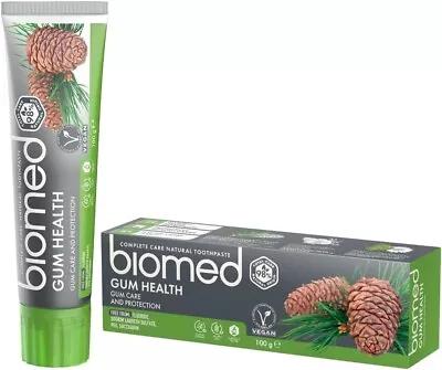 Biomed Gum Strength Enamel Toothpaste Eucalyptus Sage Flavour 100g Free Delivery • £5.57