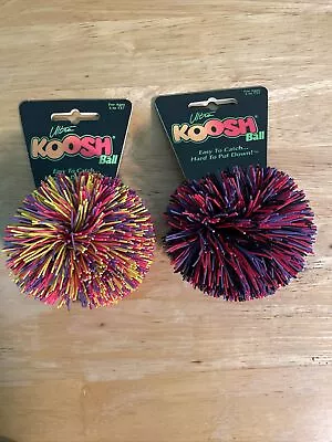 Vintage Koosh Style Ball Lot Of 2 New With Tags Multicolored • $39.99