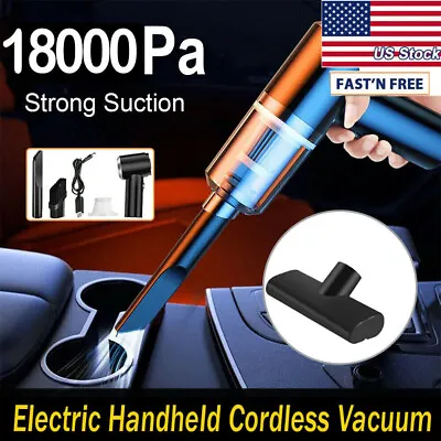 $20.56 • Buy 130W Cordless Handheld Vacuum Cleaner Small Mini Portable Car Auto Home Wireless