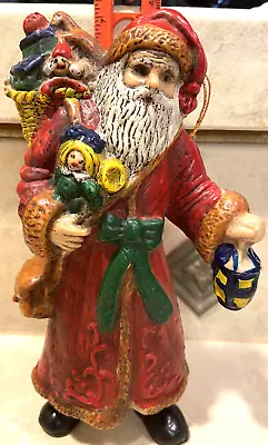  Midwest Old World Santa Claus 7  Tall Ornament Vintage • $15