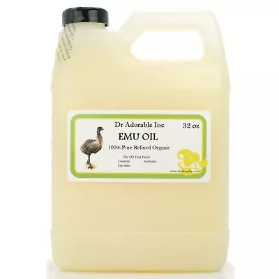 Emu Oil 100% Pure Fresh 2 Oz 4oz 8oz Up To Gallon From Australia Free Shipping  • $10.95