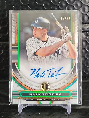 2023 Topps Tribute Mark Teixeira Autographed Refractor/99 TA-MTE • $29.99