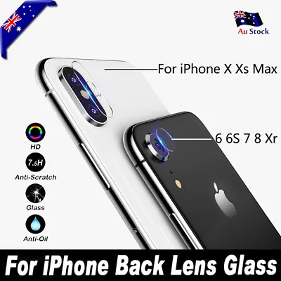 $2.49 • Buy For Apple IPhone XS Max XR X 8 Plus Camera Lens Tempered Glass Screen Protector