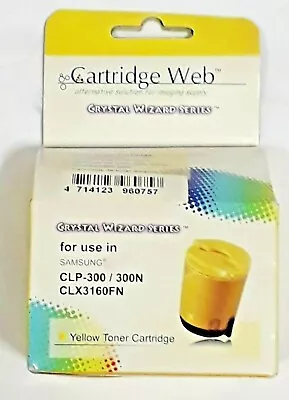 Cartridge Web Yellow Toner Cartridge For Samsung CLP300/300N CL3160FN • £10.99