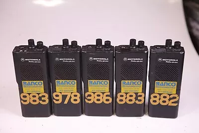 Lot Of 5 Motorola GP300 Two Way Radio No Batteries • $95.99