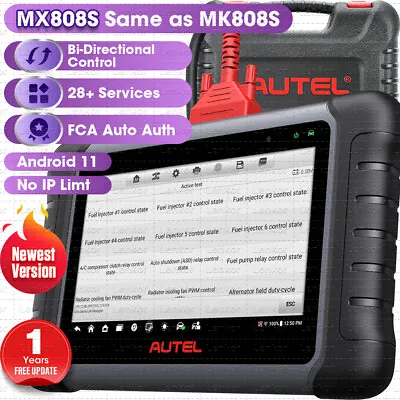 Autel MaxiCOM MX808S Scanner 2023 Newest Car Diagnostic Scan Tool Full Systems • $467