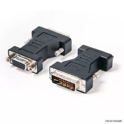 DVI Male To VGA Female Socket Adapter Converter  • $10