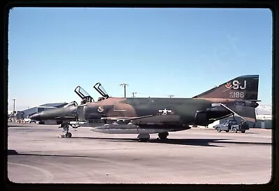 USAF McDonnell Douglas F-4E 73-1196 Jan 79 Kodachrome Slide/Dia • $4