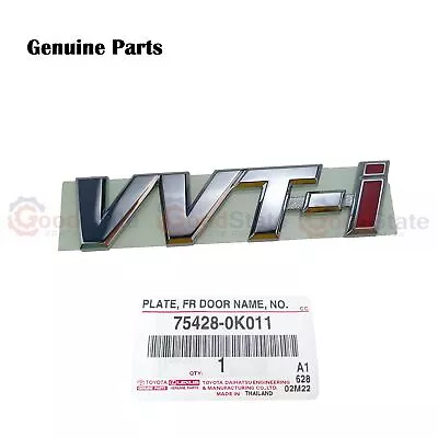 Genuine Toyota Hilux TGN26 TGN16 TGN15 TGN10 Side Front Door Badge Emblem VVT-i • $25.09