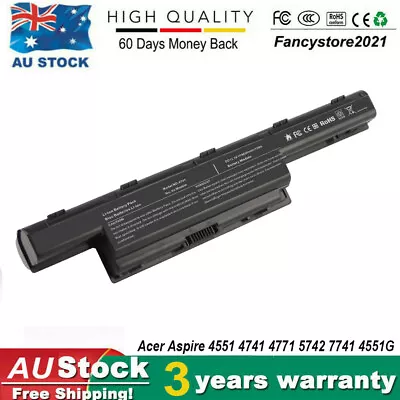 9Cells AS10D31 AS10D51 Battery For Acer Aspire 4551 4741 5750 7551 7560 7750 • $35.99