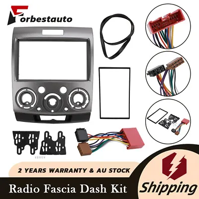 Car Radio Double Din Fascia Facia Dash Fits For Ford Ranger PJ PK Mazda BT-50 AU • $31.91