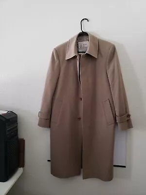 Vintage Beige/Brown London Fog Three-Quarter Trench Coat- 45 • $49.95