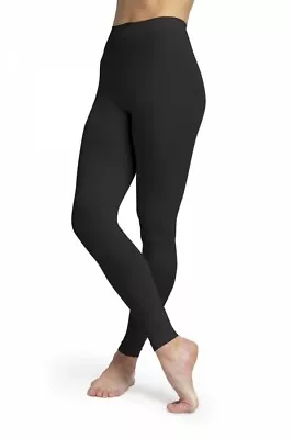 £11 • Buy BLOCH Contoursoft Ladies Footless Dance Jazz Ballet Tights T0985L Black 