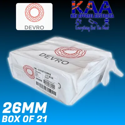 $115 • Buy Box Of 21 Devro Butchers Fresh 26mm Collagen Sausage Casings