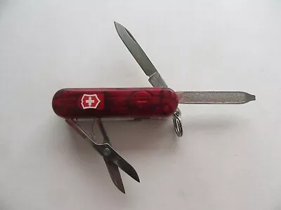 Victorinox Ruby Red 128mb Flash Drive Pocket Knife • $29.95