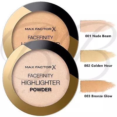 MAX FACTOR Facefinity Highlighter Blendable Long Lasting Powder 8g CHOOSE SHADE • $15.95