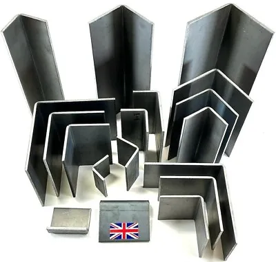 200mm Long Mild Steel  Folded ANGLE 90º Specials Made To Order Sheet Plate • £4.10