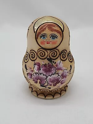 Matryoshka Nesting Dolls 5 Piece Wooden Hand Painted • $9.99