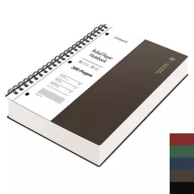 A4 Spiral Notebook College Ruled - 300 Pages Easy Tear Perforated Sheets 3-... • $24.12