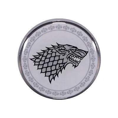 Game Of Thrones House Stark Sigil Enamel Lapel Pin Badge House Of The Dragon • £7