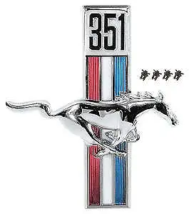 67-68 Mustang 351 Running Horse Emblem RH • $35.37