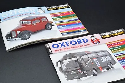 £4.99 • Buy Oxford Diecast Catalogues 2017 / 2018 Brand New