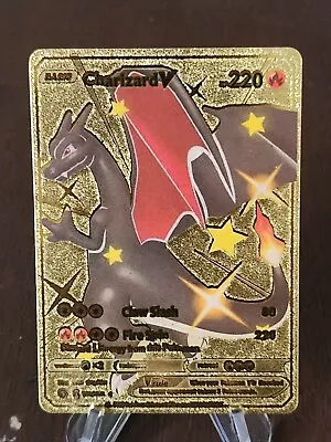 $139 • Buy Champion's Path Charizard V  079/073 Secret Rare Gold Foil Pokemon Card 