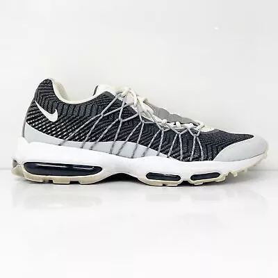 Nike Mens Air Max 95 Ultra 749771-100 Black Running Shoes Sneakers Size 13 • $38.24